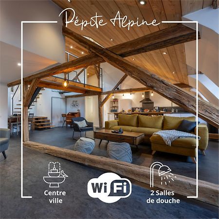 Superbe Loft - Situ Sur La Place Centrale Barcelonnette Dış mekan fotoğraf